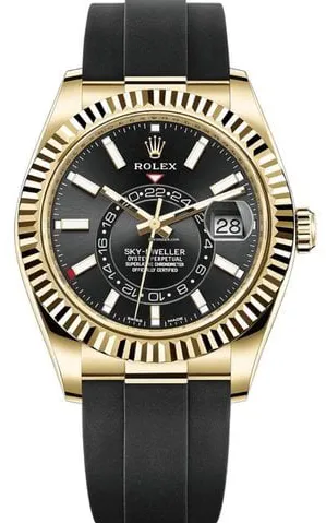 Rolex Sky-Dweller 326238 42mm Yellow gold Black