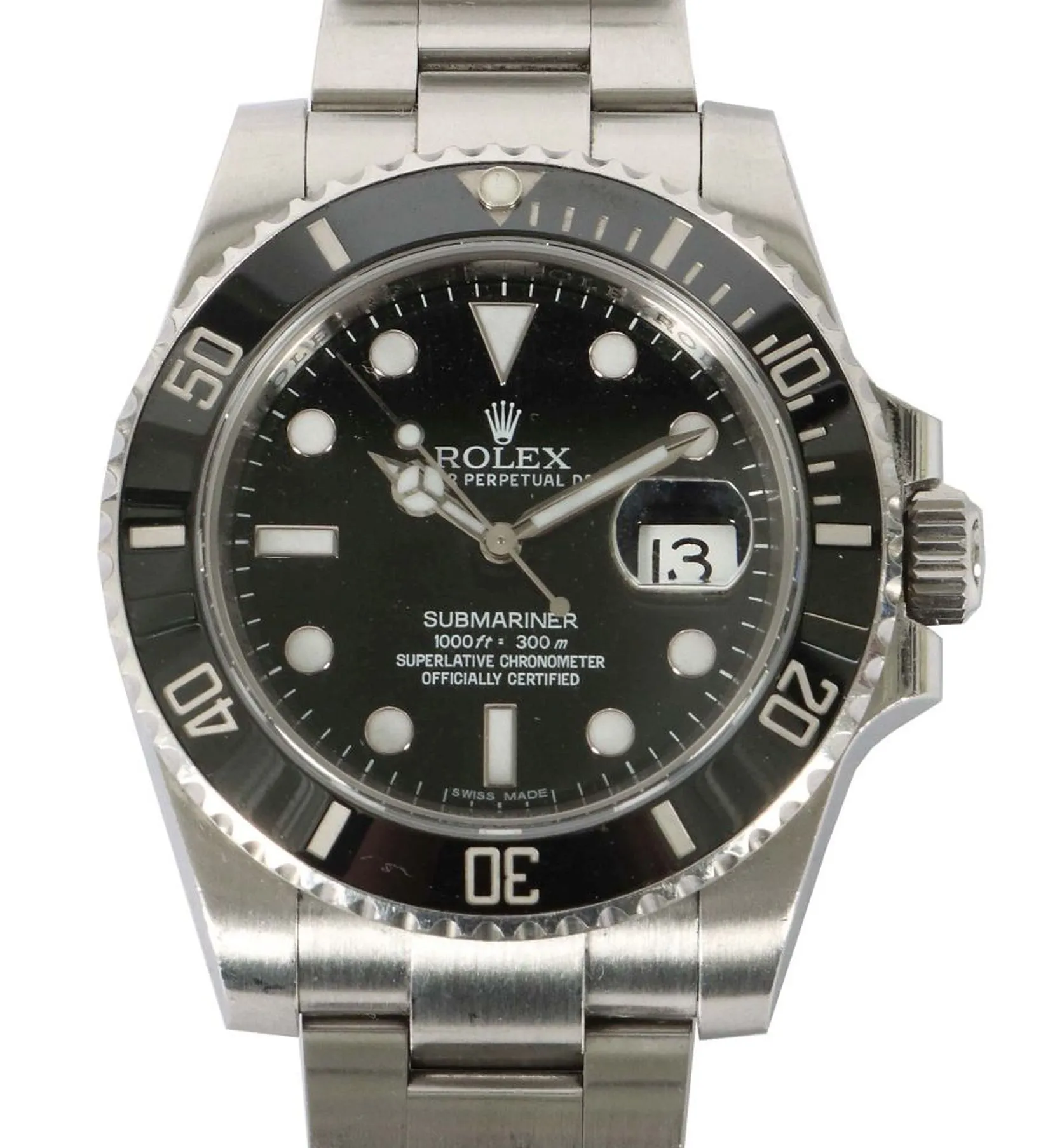 Rolex Submariner 116610LN 41mm Stainless steel black dial