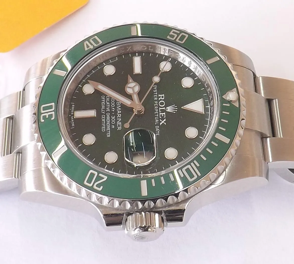 Rolex Submariner 116610LV 40mm Stainless steel and ceramic Green 9
