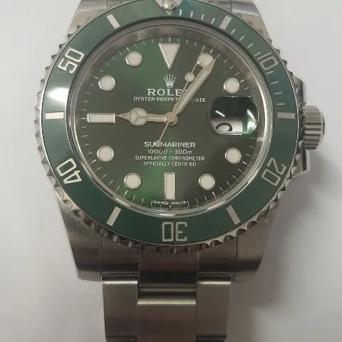 Rolex Submariner 116610LV-0002 40mm Steel Green