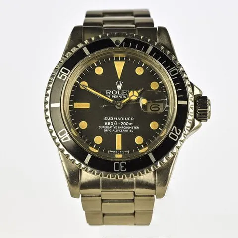 Rolex Submariner 1680 39mm Steel Black