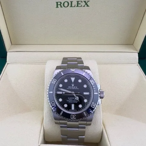 Rolex Submariner 114060 40mm Stainless steel Black