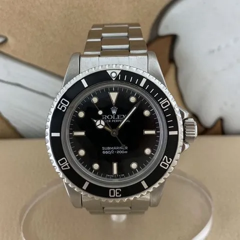 Rolex Submariner 5513 40mm Stainless steel Black