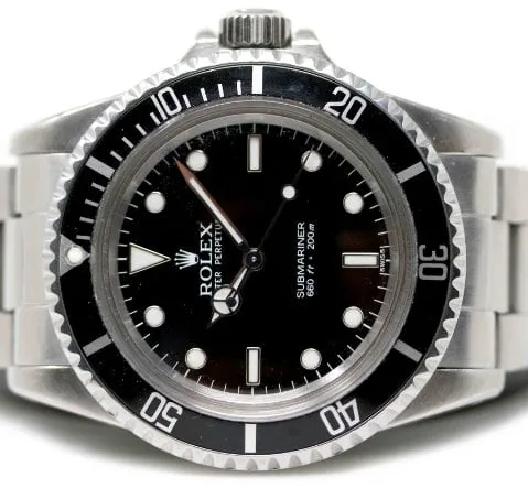 Rolex Submariner 5513 40mm Stainless steel Black