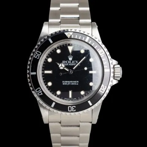 Rolex Submariner 5513 40mm Stainless steel Black