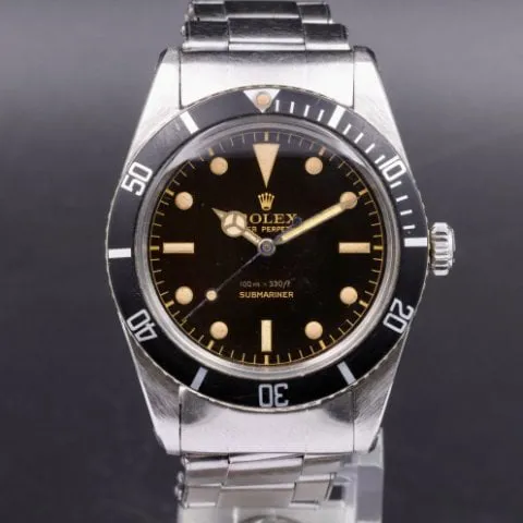 Rolex Submariner 6536 37mm Steel Black