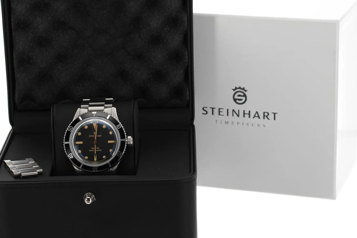 Steinhart Ocean One 43mm Stainless steel Black