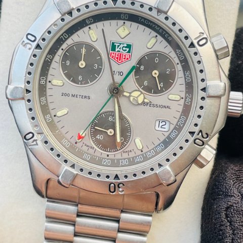TAG Heuer 2000 560.206R Stainless steel Gray 2000 | Dealer