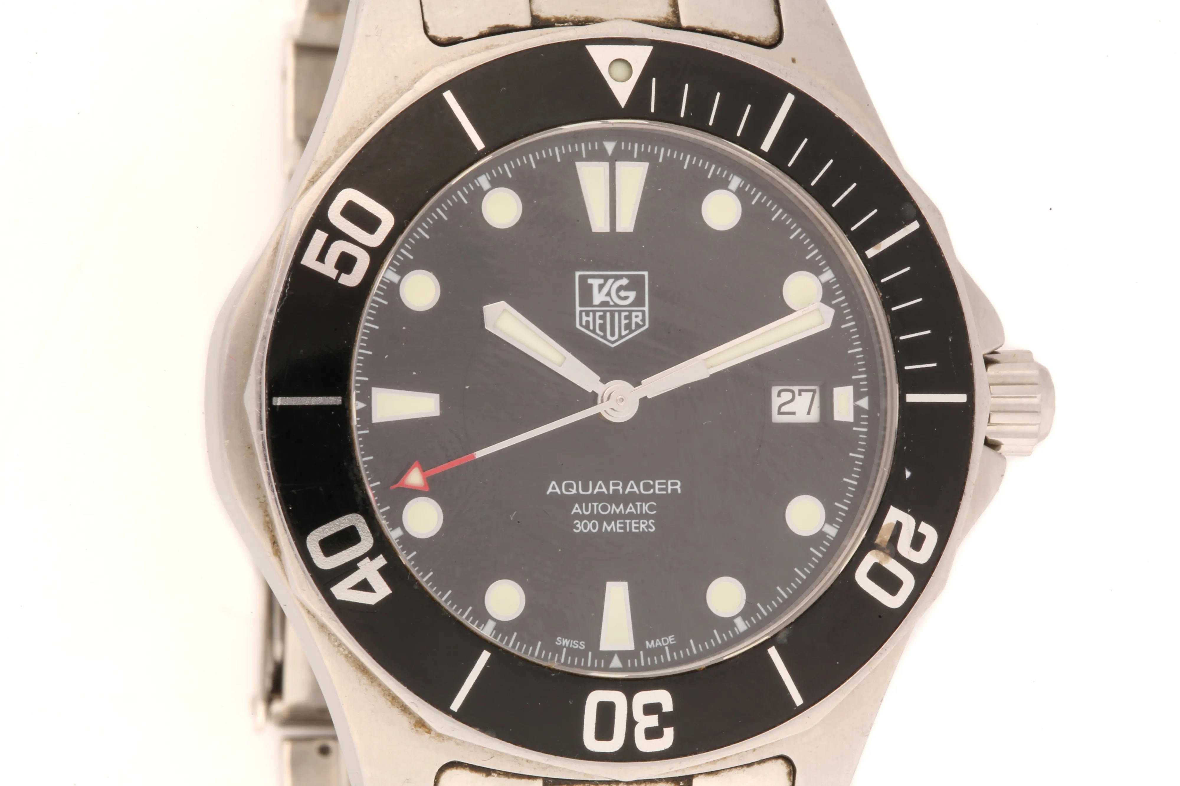 TAG Heuer Aquaracer wab2010 42mm Stainless steel Black 1