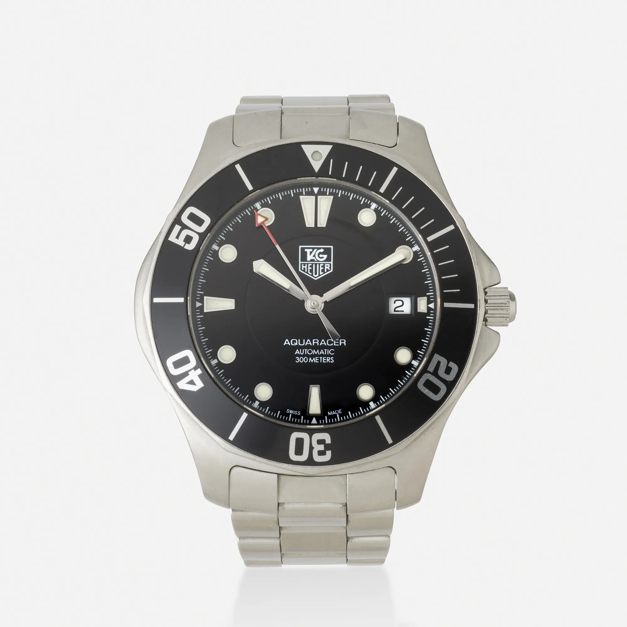 TAG Heuer Aquaracer wab2010 41mm Stainless steel Black