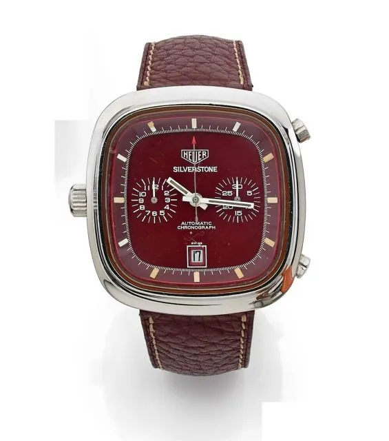 TAG Heuer Silverstone 42mm Stainless steel Burgundy