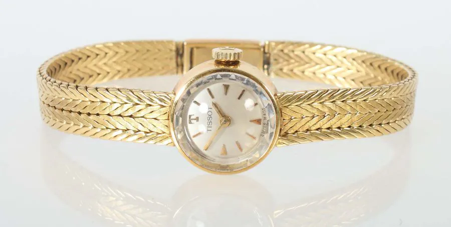 Tissot Le Locle 15mm Yellow gold Mother-of-pearl 2