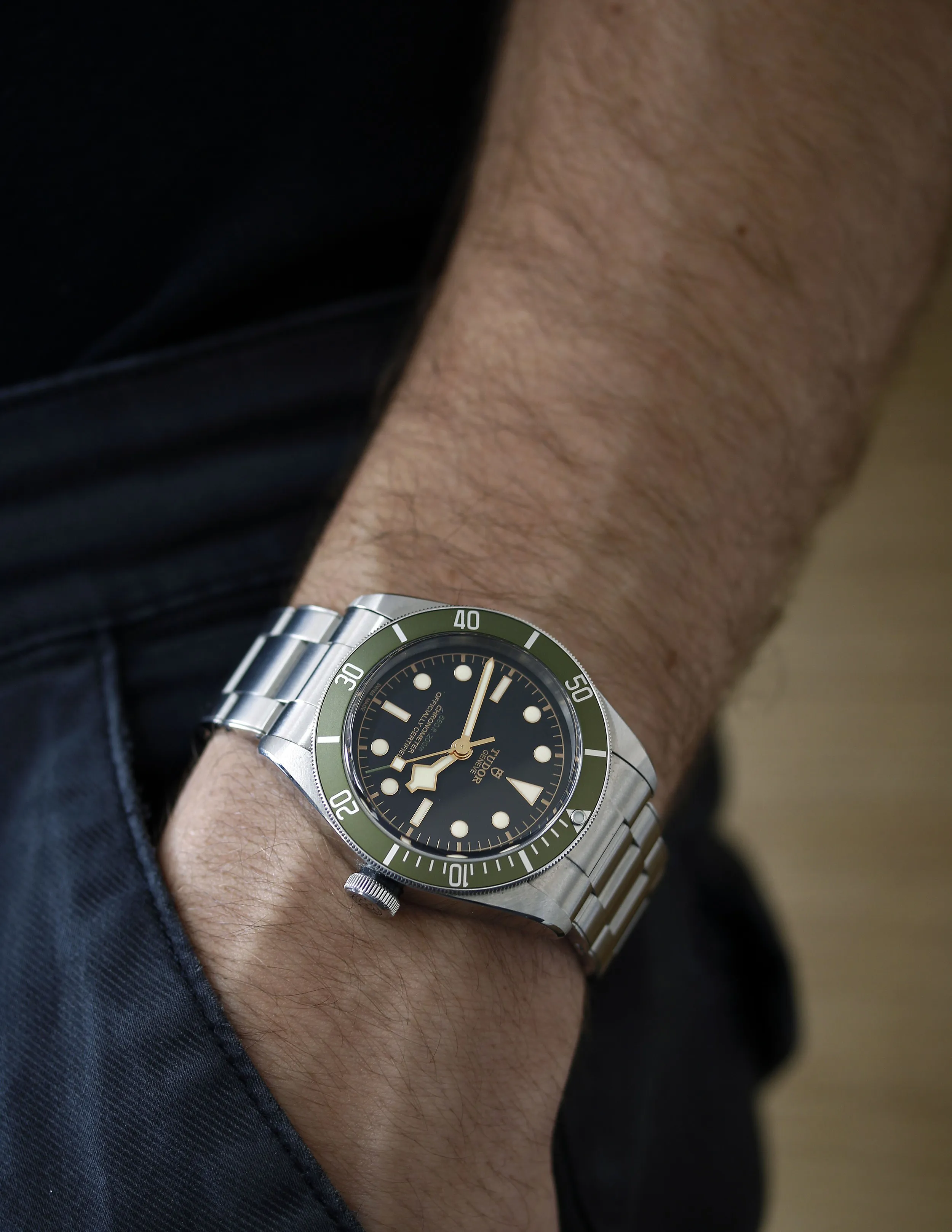 Tudor Black Bay 79230G 41mm Stainless steel Green 1