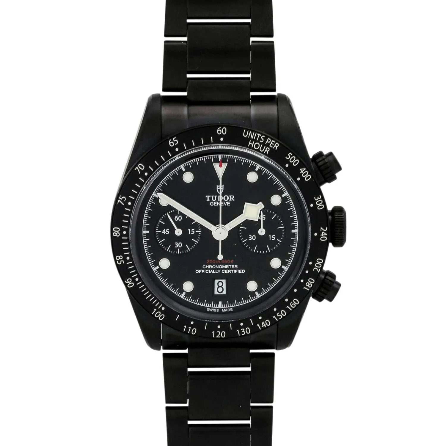 Tudor Black Bay Chronograph 79360DK 41mm Stainless steel Black