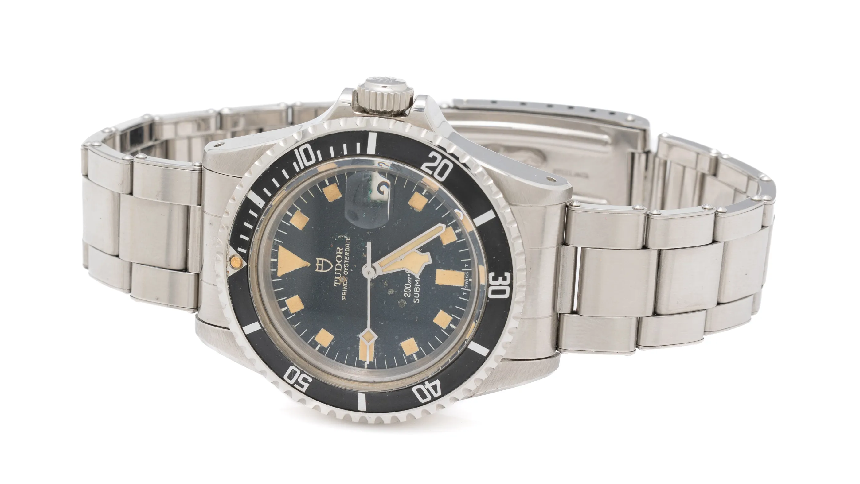 Tudor Submariner 7021/0 43mm Stainless steel Black