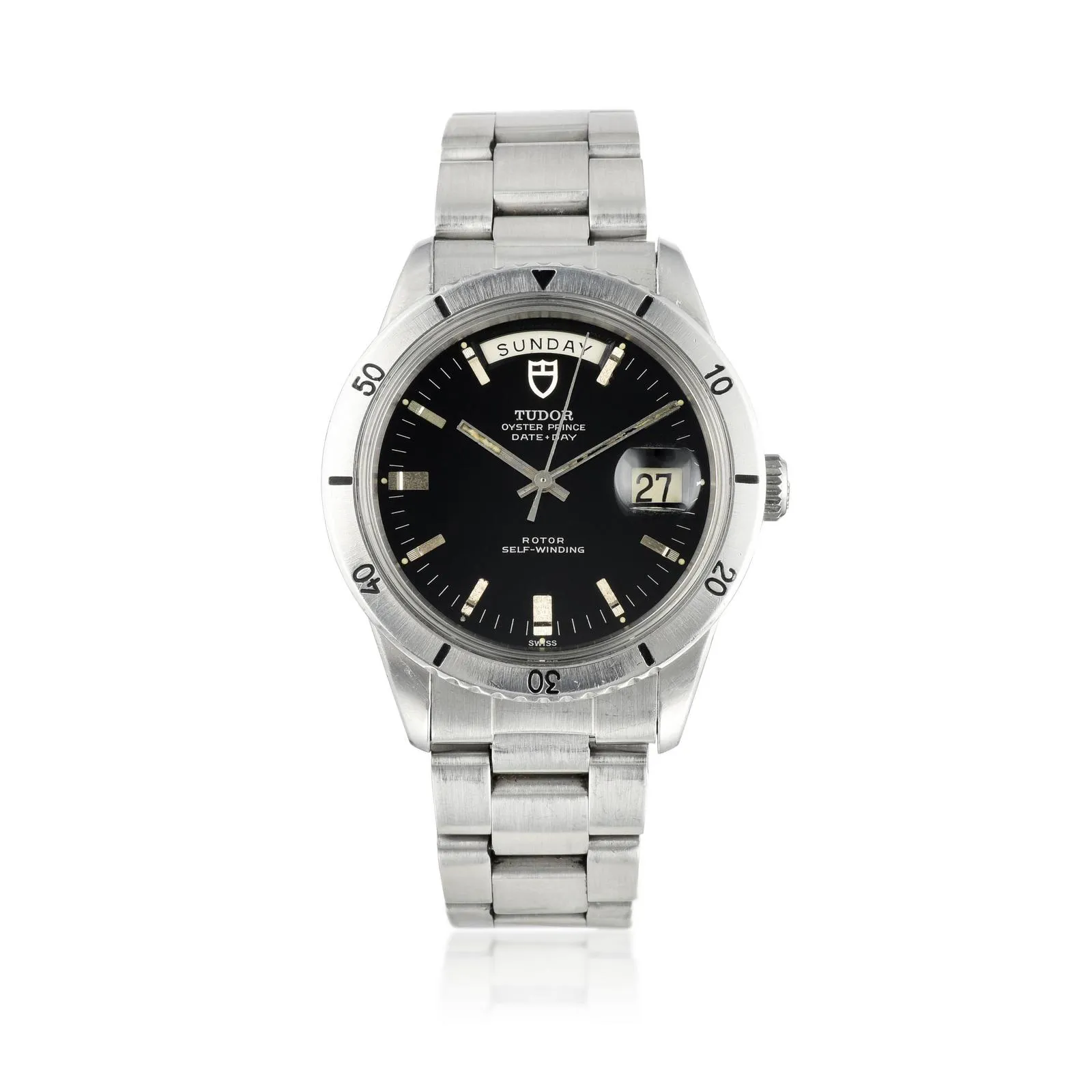 Tudor Prince 7020/0 39mm Stainless steel Black