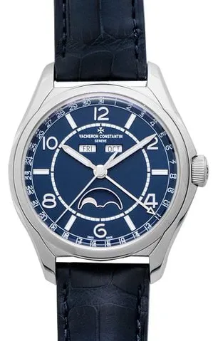 Vacheron Constantin Fiftysix 4000E/000A-B548 40mm Stainless steel Blue