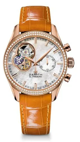 Zenith El Primero 22.2150.4062/81.C753 38mm Rose gold Mother-of-pearl