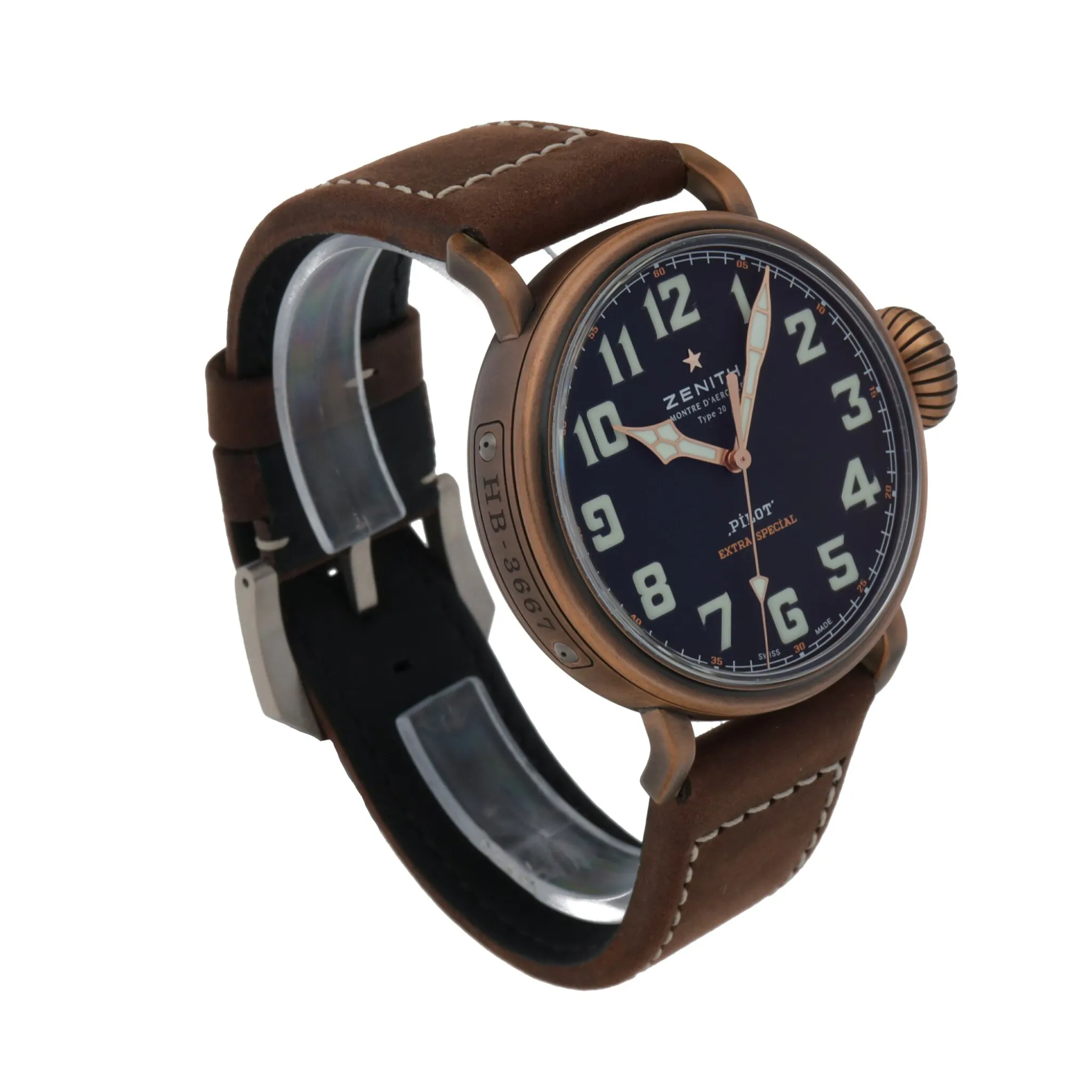 Zenith Pilot 29.2430.679/21.C753 45mm Bronze and Titanium Black 2