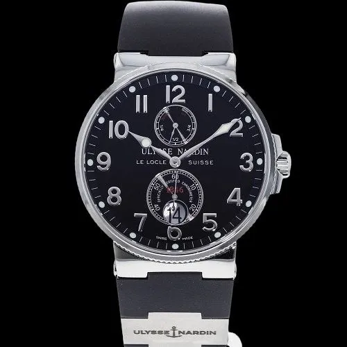 Ulysse Nardin Maxi Marine 41mm Stainless steel Black