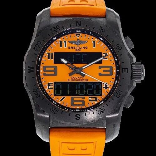 Breitling Cockpit Titanium Orange