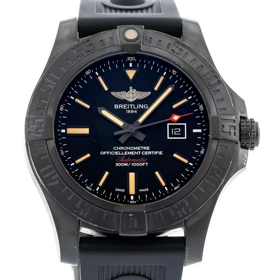 Breitling Avenger Blackbird V17310 48mm Titanium Black