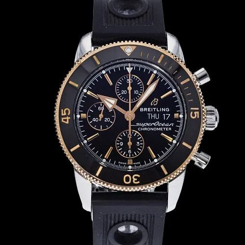 Breitling Superocean Heritage 44mm Stainless steel Black