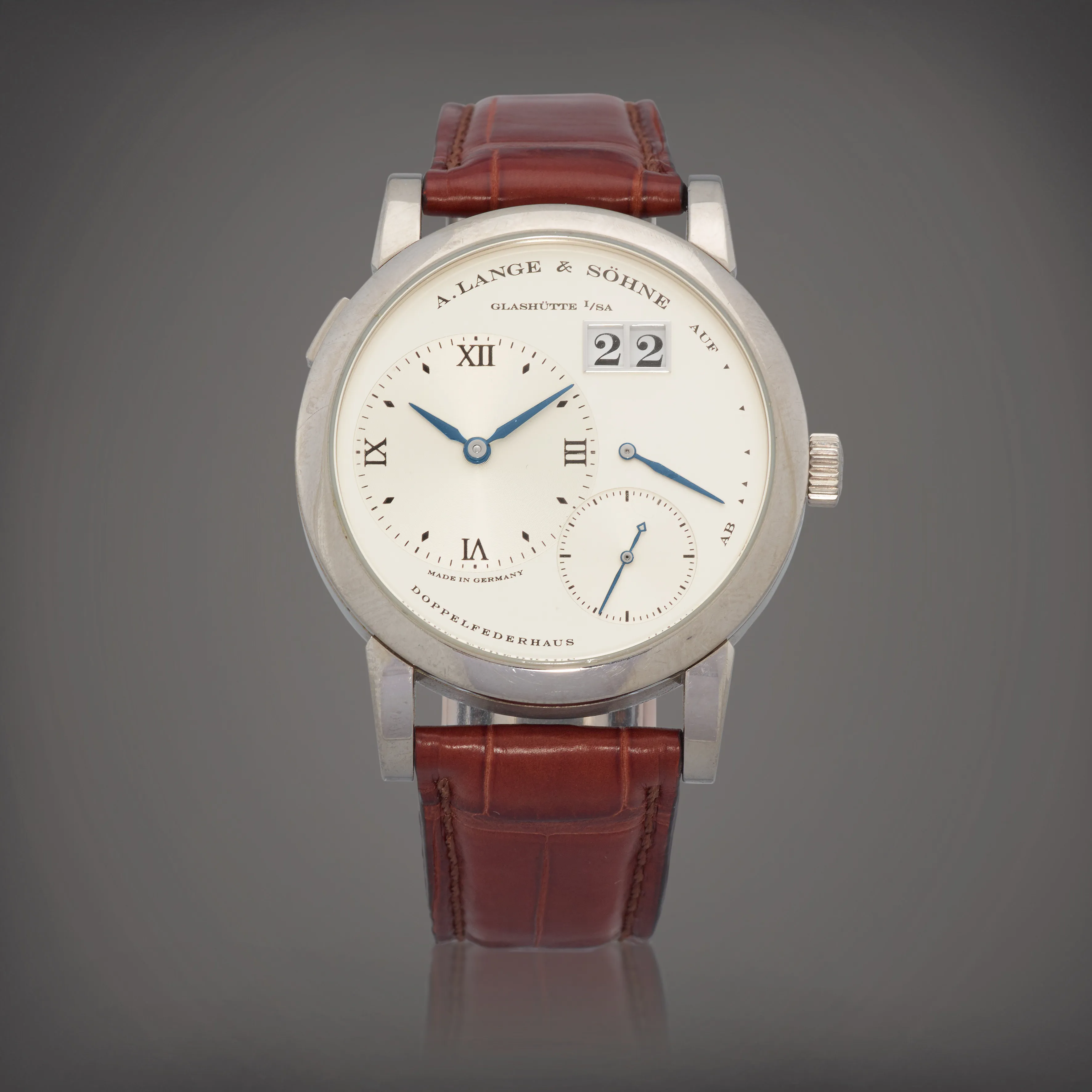 A. Lange & Söhne Lange 1 101.027 38.5mm White gold Blue 1