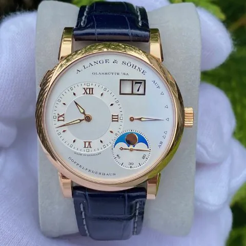 A. Lange & Söhne Lange 1 192.032 38.5mm Rose gold Silver