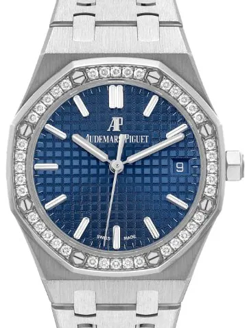 Audemars Piguet Royal Oak 15451ST.ZZ.1256ST.03 37mm Stainless steel Blue