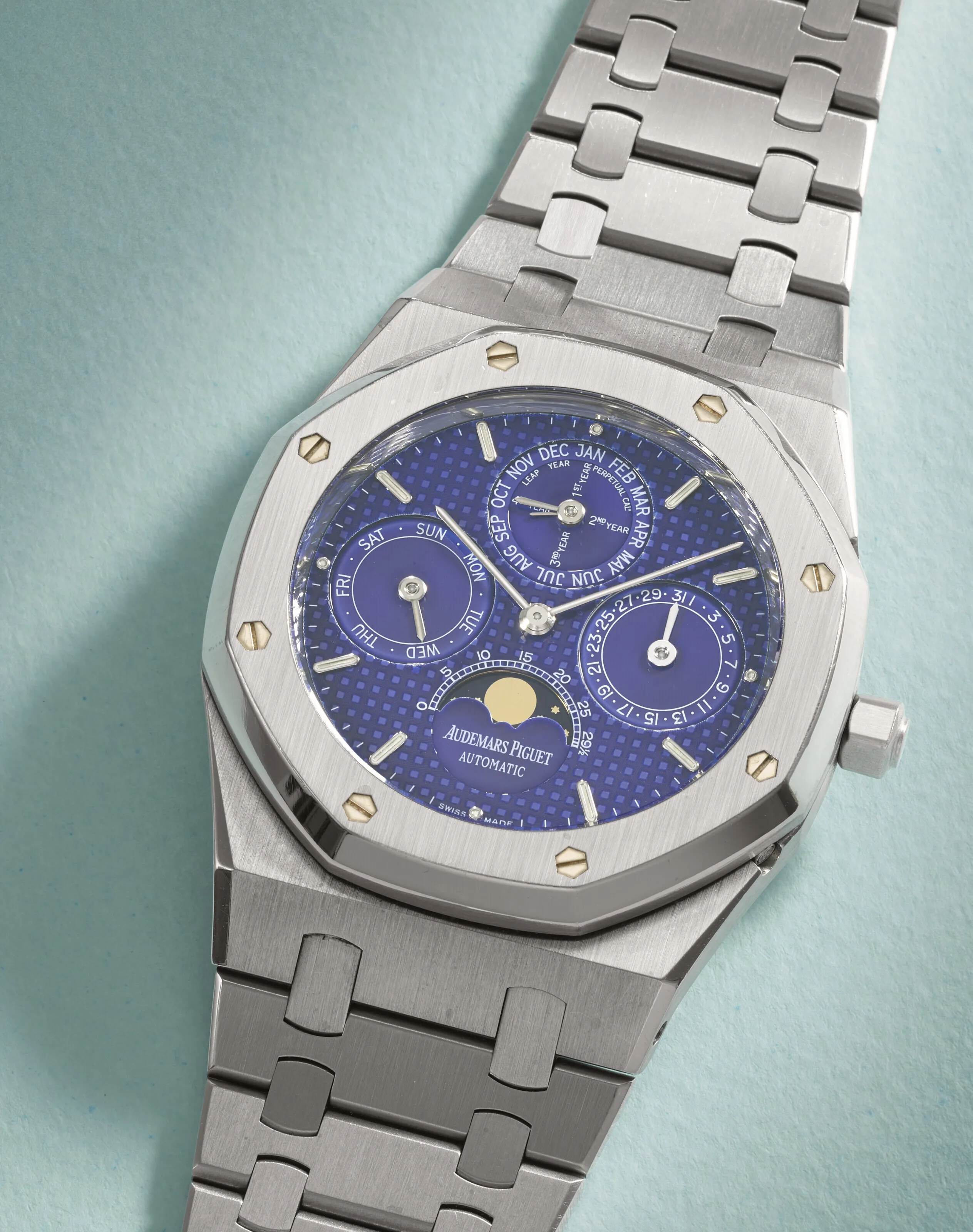 Audemars Piguet Royal Oak 25820ST 39mm Stainless steel Blue 1