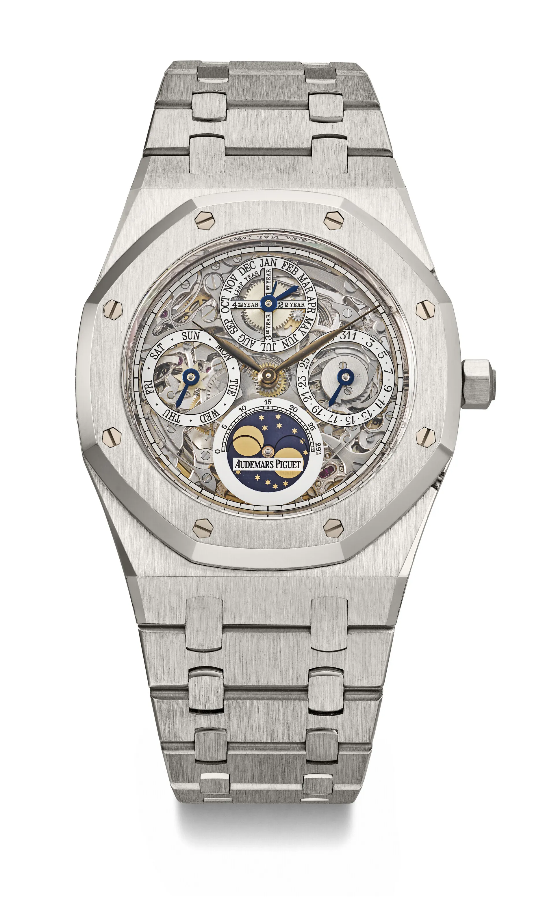 Audemars Piguet Royal Oak Perpetual Calendar 25829 39mm Platinum Skeletonized