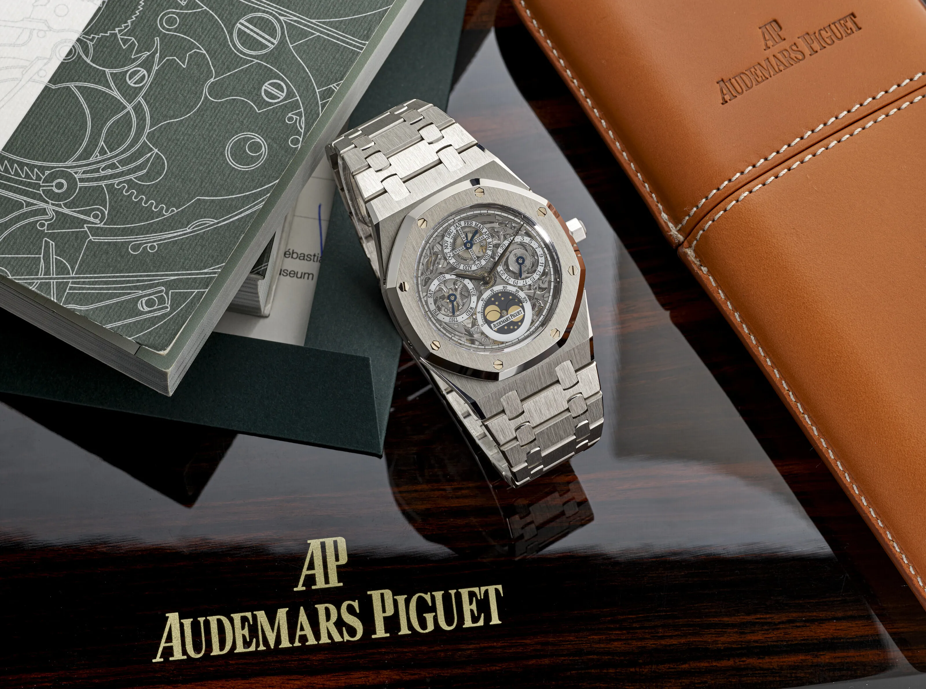 Audemars Piguet Royal Oak Perpetual Calendar 25829 39mm Platinum Skeletonized 2