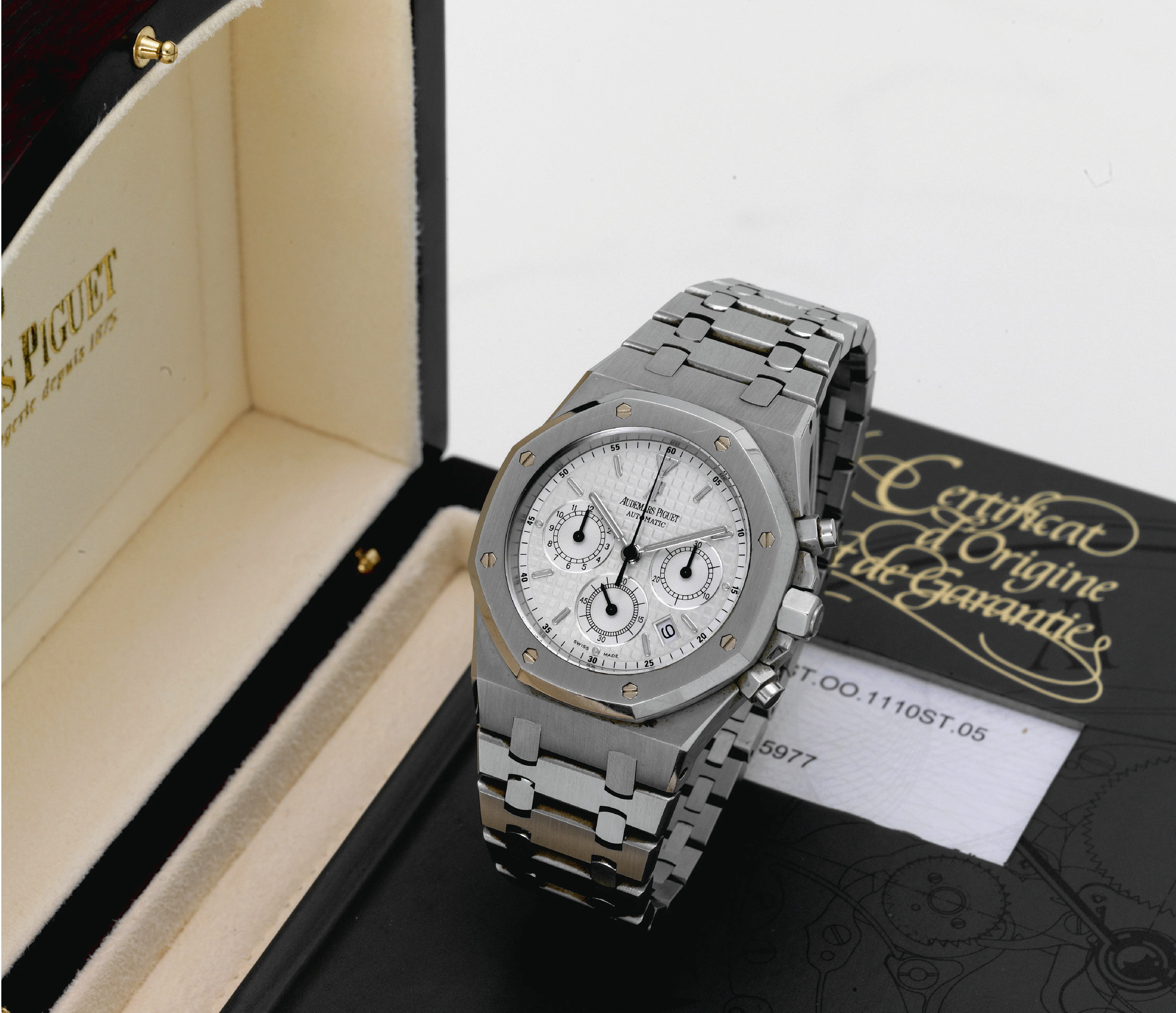 Audemars Piguet Royal Oak 25860ST 41mm Stainless steel White