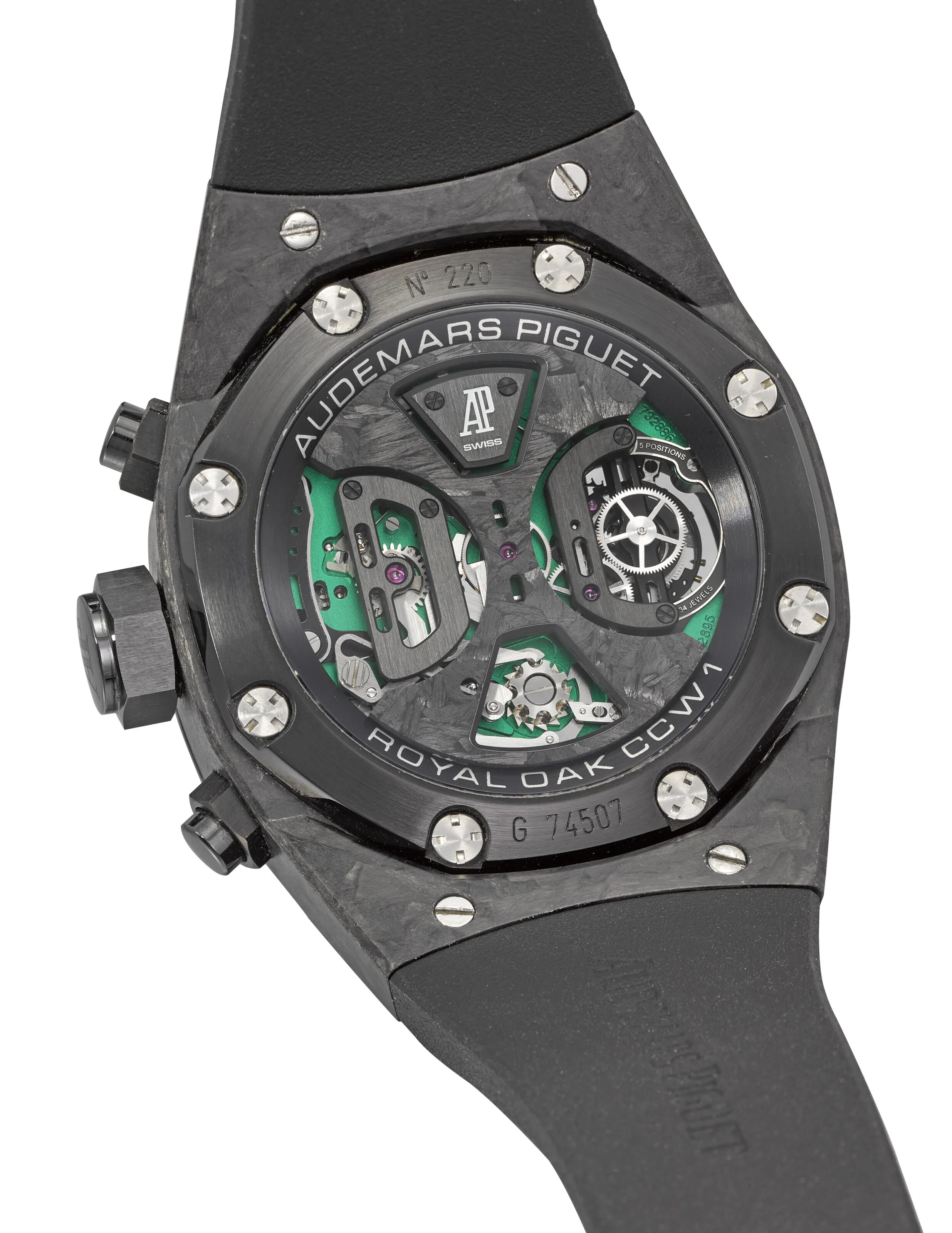 Audemars Piguet Royal Oak Concept Tourbillon 26265FO 44mm Ceramic and Titanium Skeletonized 3