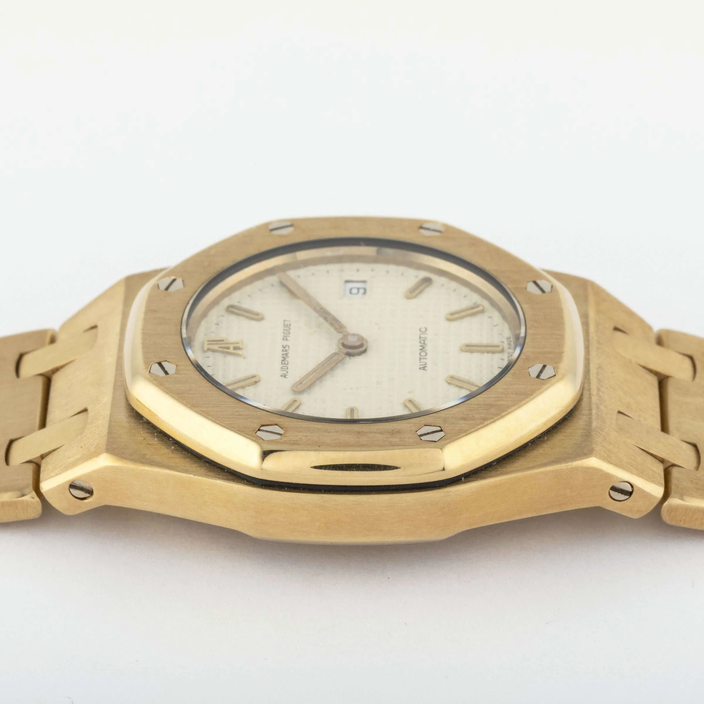 Audemars Piguet Royal Oak BA 14470/708 33mm Yellow gold Silver 3