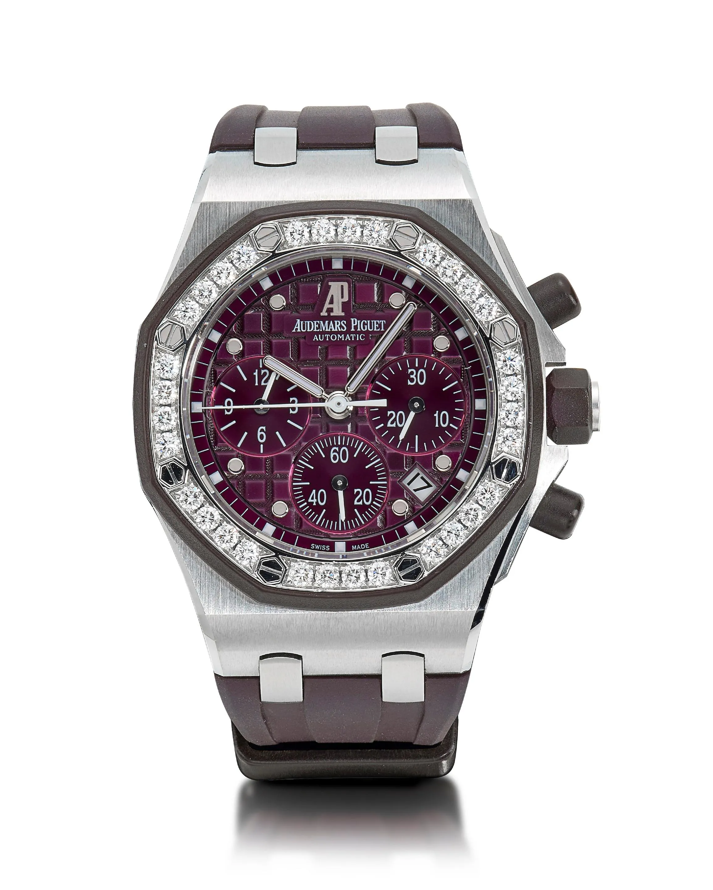 Audemars Piguet Royal Oak Offshore 26048SK 37mm Stainless steel Purple 1