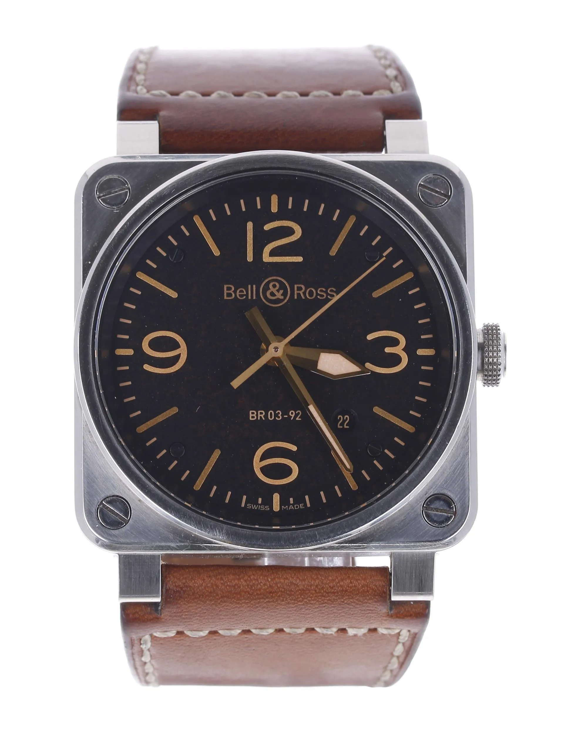 Bell & Ross BR03-92 BR 03-92-S-2xxxx 42mm Stainless steel Black