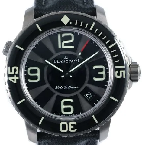 Blancpain Fifty Fathoms 50015-12B30-52B 48mm Titanium Black