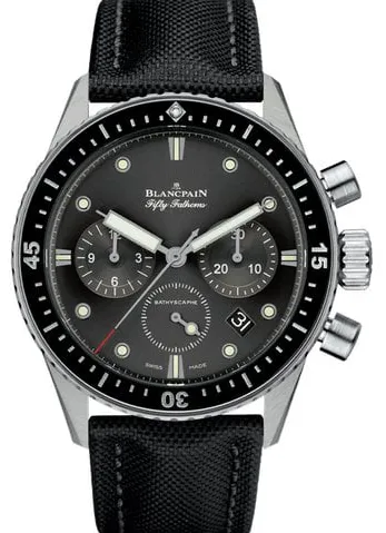 Blancpain Fifty Fathoms 5200-1110-B52A 43mm Stainless steel Gray meteor