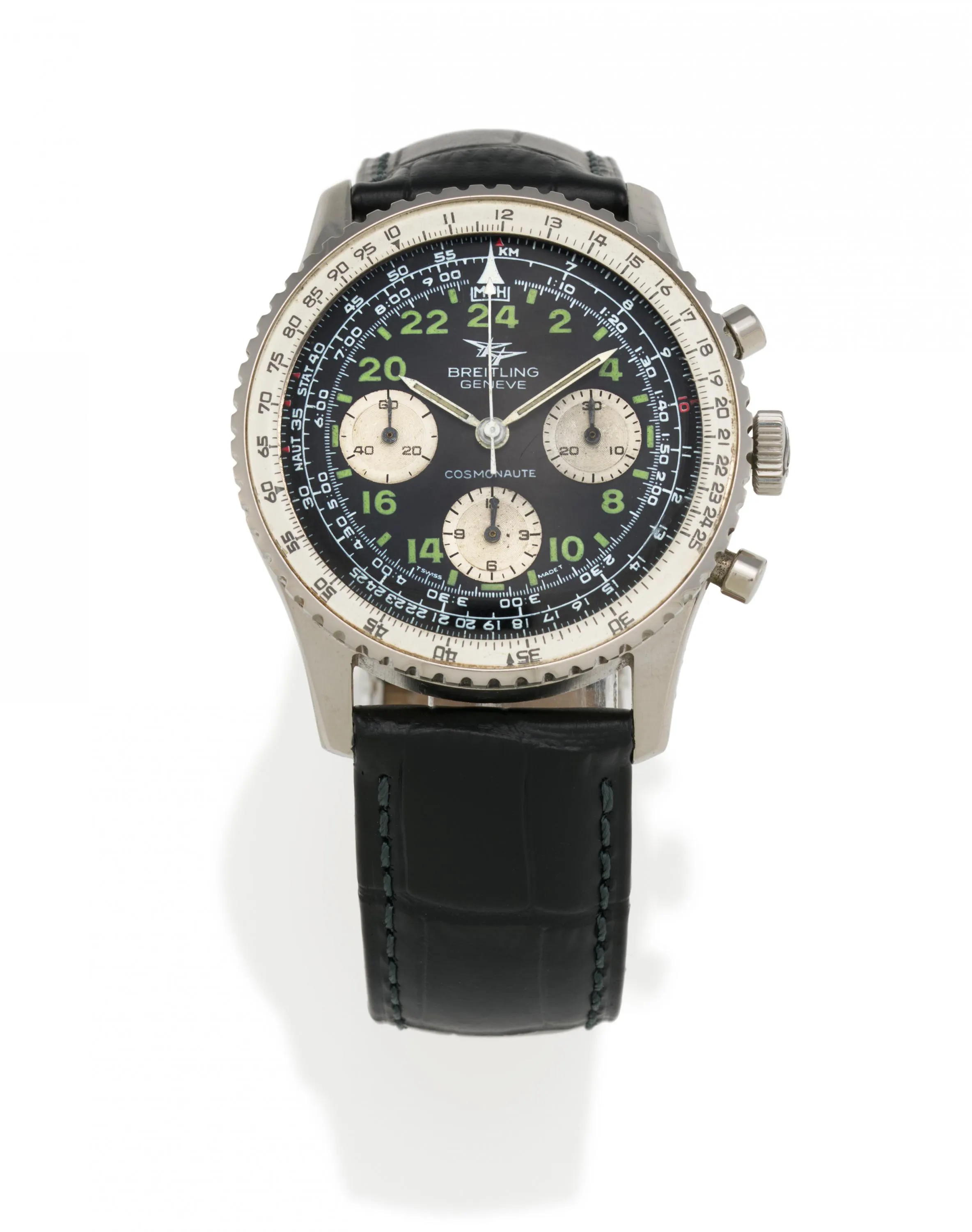 Breitling 809 41mm Stainless steel Black