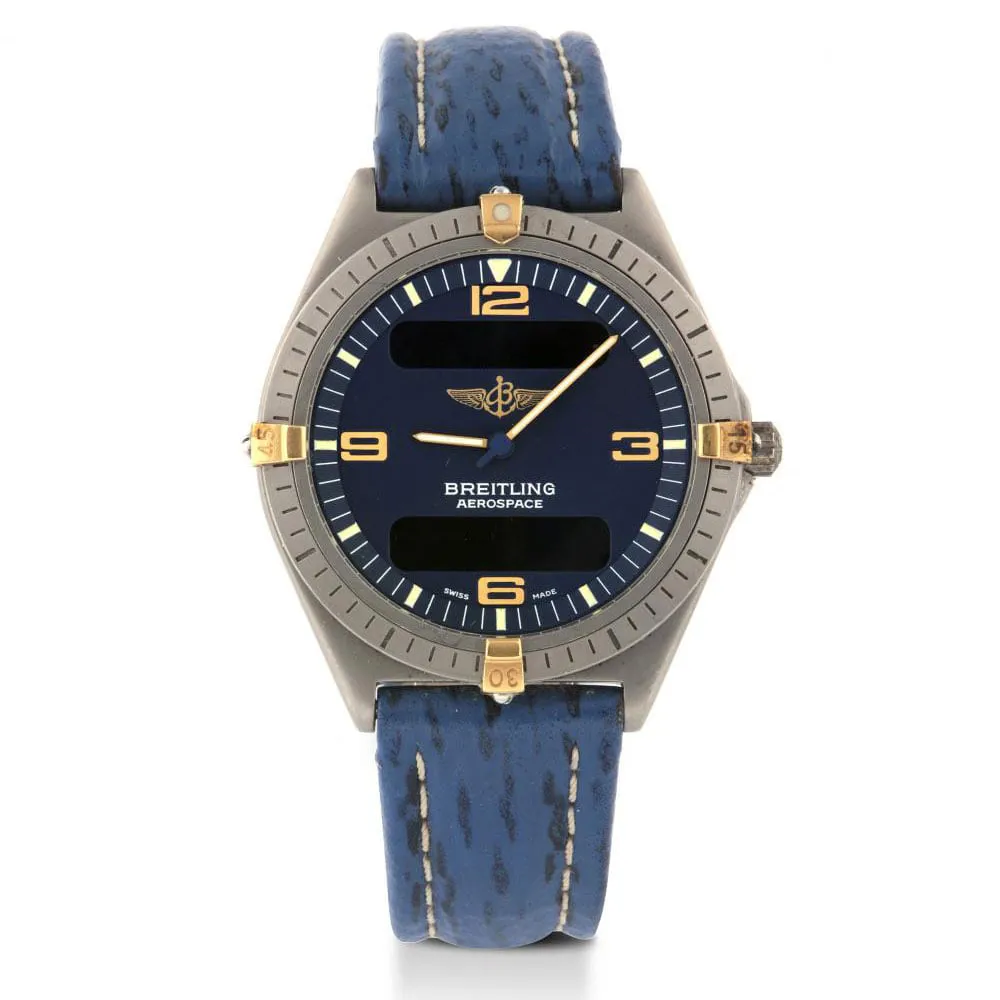 Breitling Aerospace F56062 40mm Titanium Blue