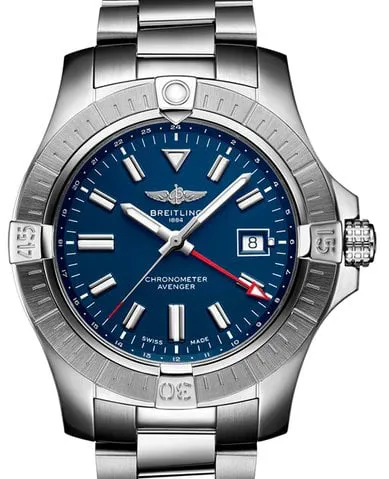 Breitling Avenger A32395101C1A1 45mm Stainless steel Blue