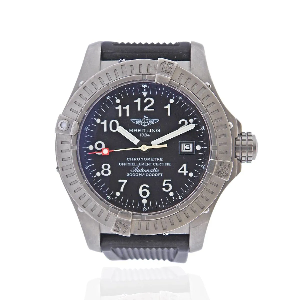 Breitling Avenger E17370 44mm Titanium Blue