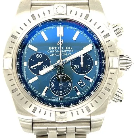 Breitling Chronomat AB0115101C1A1 44mm Stainless steel Blue