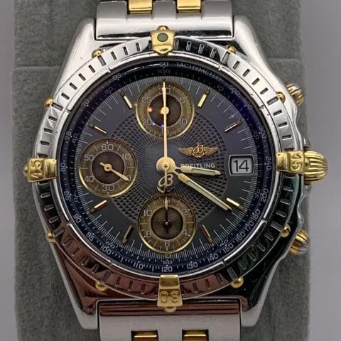 Breitling Chronomat B13050.1 39mm Gold/steel Blue