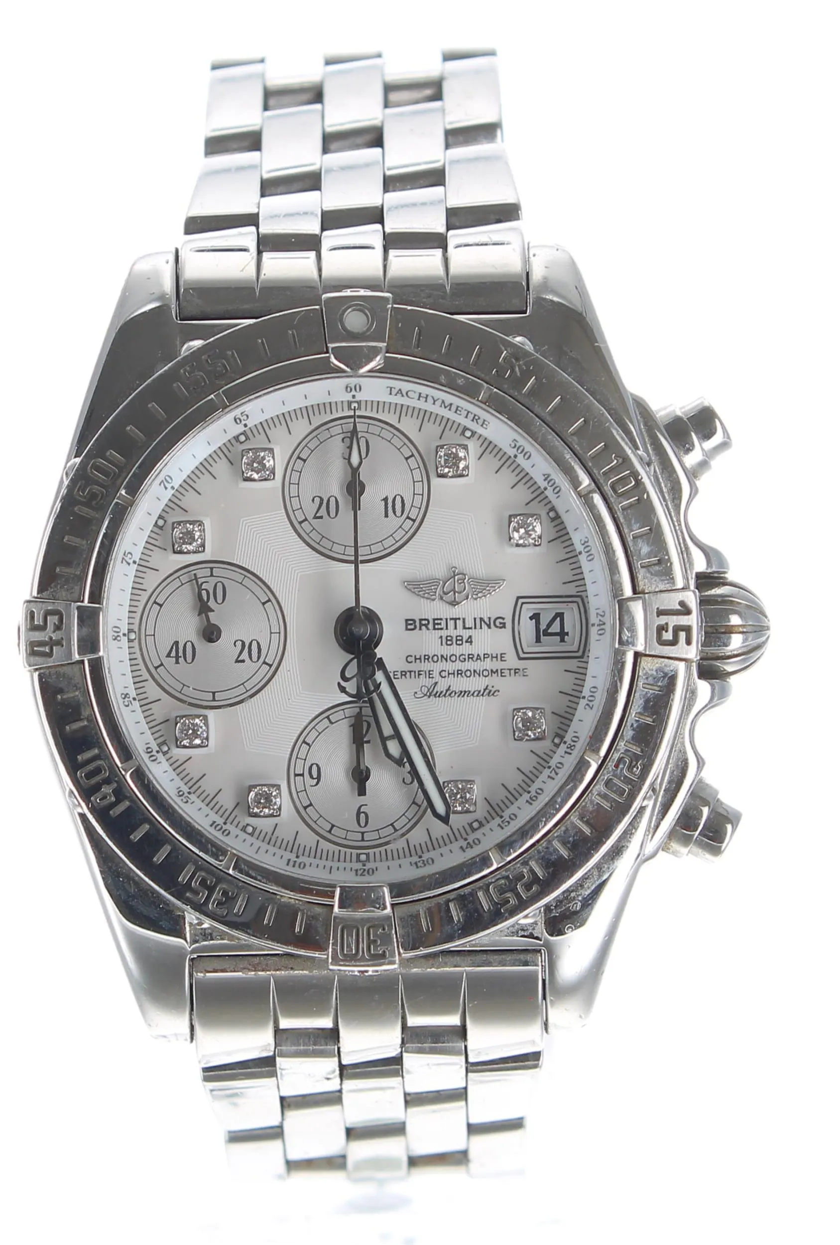 Breitling Cockpit A13358 41mm Stainless steel Mother-of-pearl