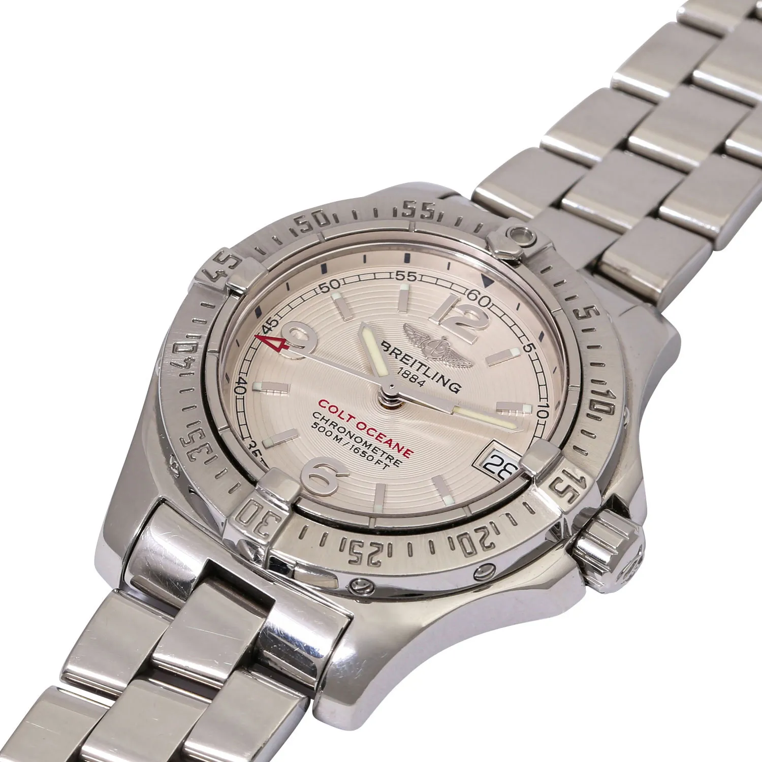 Breitling Colt A77380 35mm Stainless steel Silver 4