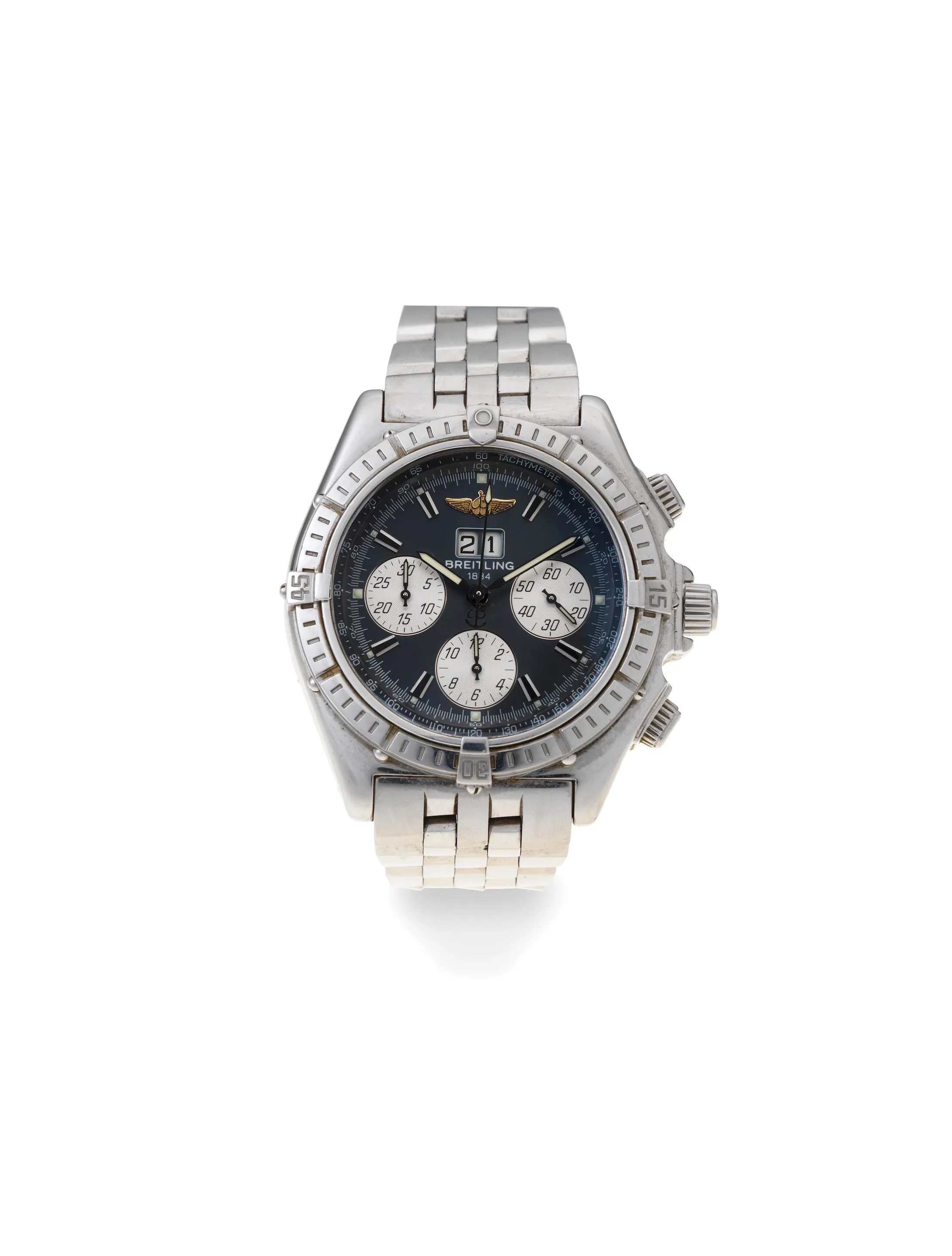 Breitling Crosswind Special A44355 43mm Stainless steel Blue