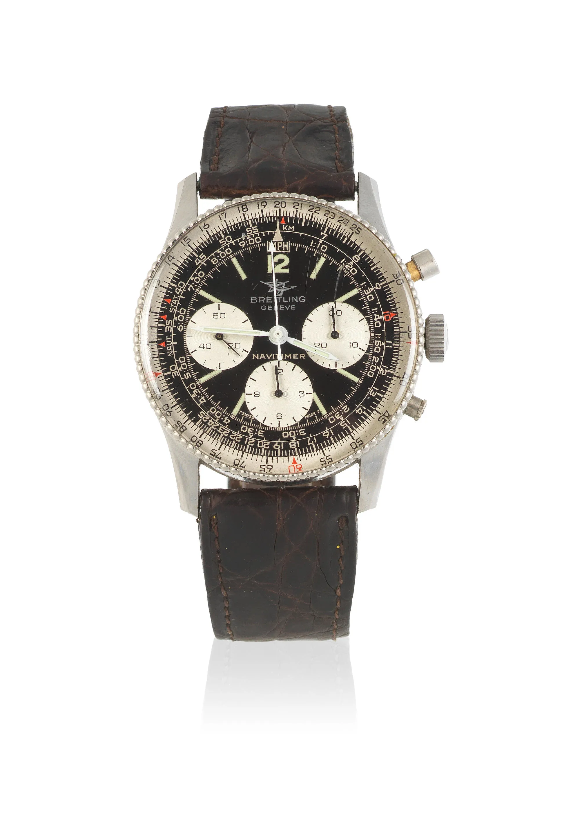 Breitling Navitimer 806 40mm Stainless steel Black